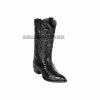 Guadalajara Western Wear Men Los Altos Black Ostrich J Toe Cowboy Boots 2 Guadalajara Western Wear Men Los Altos Black Ostrich J Toe Cowboy Boots