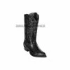 Guadalajara Western Wear Los Altos Black Ostrich Leg J Toe Cowboy Boots 2 Guadalajara Western Wear Los Altos Black Ostrich Leg J Toe Cowboy Boots