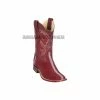 Guadalajara Western Wear Los Altos Burgundy Stingray Rowstone Wide Square Toe Cowboy Boots