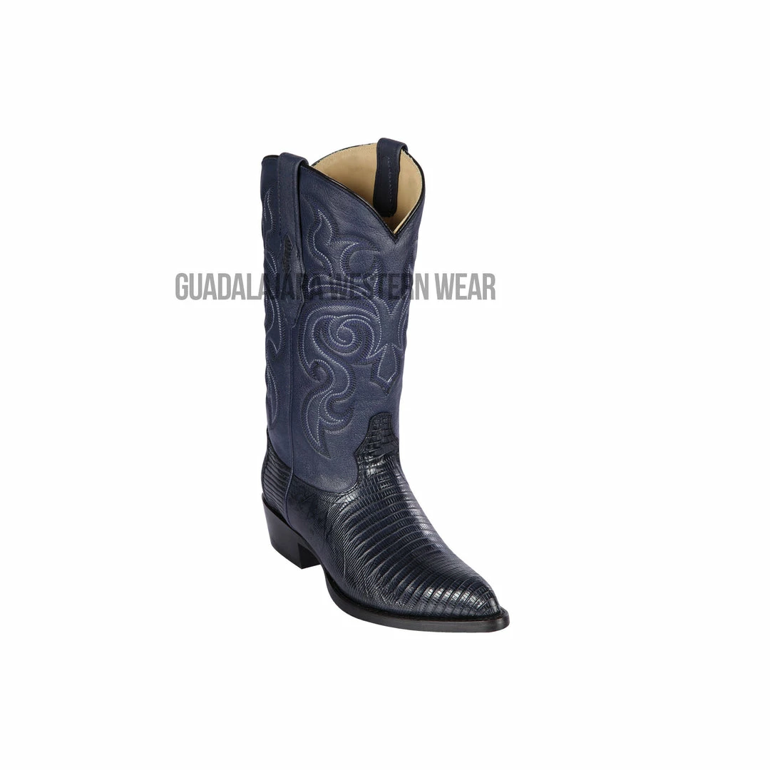 Guadalajara Western Wear Los Altos Navy Blue Teju J Toe Cowboy Boots 3 Guadalajara Western Wear Los Altos Navy Blue Teju J Toe Cowboy Boots