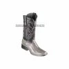 Guadalajara Western Wear Los Altos Gray Ostrich Leg Wide Square Toe Cowboy Boots 2 Guadalajara Western Wear Los Altos Gray Ostrich Leg Wide Square Toe Cowboy Boots