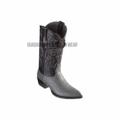 Guadalajara Western Wear Los Altos Gray Ostrich Belly J Toe Cowboy Boots