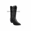 Guadalajara Western Wear Los Altos Black Stingray Rowstone Snip Toe Cowboy Boots Men