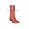 Guadalajara Western Wear Los Altos Cognac Shark Wide Square Toe Cowboy Boots
