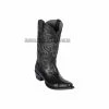 Guadalajara Western Wear Los Altos Black Ostrich Leg Snip Toe Cowboy Boots Men 2 Guadalajara Western Wear Los Altos Black Ostrich Leg Snip Toe Cowboy Boots Men