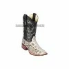 Guadalajara Western Wear Men Los Altos Natural Python Wide Square Toe Cowboy Boots 2 Guadalajara Western Wear Men Los Altos Natural Python Wide Square Toe Cowboy Boots