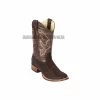 Guadalajara Western Wear Los Altos Brown Suede Finish Python Wide Square Toe Cowboy Boots Men 2 Guadalajara Western Wear Los Altos Brown Suede Finish Python Wide Square Toe Cowboy Boots Men