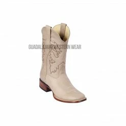 Guadalajara Western Wear Los Altos Pomex Grisly Wide Square Toe Cowboy Boots