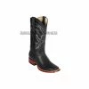 Guadalajara Western Wear Los Altos Black Bull Shoulder Wide Square Toe Cowboy Boots 2 Guadalajara Western Wear Los Altos Black Bull Shoulder Wide Square Toe Cowboy Boots