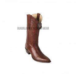 Guadalajara Western Wear Los Altos Brown Pull Up Snip Toe Cowboy Boots