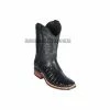 Guadalajara Western Wear Los Altos Black Caiman Flank Wide Square Toe Cowboy Boots Men 2 Guadalajara Western Wear Los Altos Black Caiman Flank Wide Square Toe Cowboy Boots Men