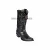 Guadalajara Western Wear Men Los Altos Black Pull Up Snip Toe Cowboy Boots 1 Guadalajara Western Wear Men Los Altos Black Pull Up Snip Toe Cowboy Boots