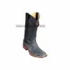 Guadalajara Western Wear Los Altos Sanded Black Teju Wide Square Toe Cowboy Boots Men 1 Guadalajara Western Wear Los Altos Sanded Black Teju Wide Square Toe Cowboy Boots Men