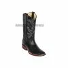 Guadalajara Western Wear Los Altos Black Pull Up Wide Square Toe Cowboy Boots Men 1 Guadalajara Western Wear Los Altos Black Pull Up Wide Square Toe Cowboy Boots Men