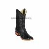 Guadalajara Western Wear Los Altos Black Ostrich Belly Wide Square Toe Cowboy Boots 1 Guadalajara Western Wear Los Altos Black Ostrich Belly Wide Square Toe Cowboy Boots