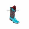 Guadalajara Western Wear Los Altos Turquoise Ostrich Wide Square Toe Women Western Boot 2 Guadalajara Western Wear Los Altos Turquoise Ostrich Wide Square Toe Women Western Boot