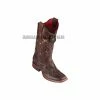 Guadalajara Western Wear Los Altos Sanded Brown Teju Wide Square Toe Women Western Boot 2 Guadalajara Western Wear Los Altos Sanded Brown Teju Wide Square Toe Women Western Boot