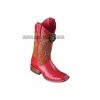 Guadalajara Western Wear Los Altos Red Teju Wide Square Toe Women Western Boot 1 Guadalajara Western Wear Los Altos Red Teju Wide Square Toe Women Western Boot