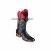Guadalajara Western Wear Los Altos Black Teju Wide Square Toe Women Western Boot 1 Guadalajara Western Wear Los Altos Black Teju Wide Square Toe Women Western Boot
