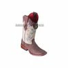Guadalajara Western Wear Los Altos Sanded Brown Teju Wide Square Toe Women Western Boot 1 Guadalajara Western Wear Los Altos Sanded Brown Teju Wide Square Toe Women Western Boot