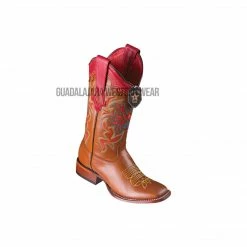 Guadalajara Western Wear Los Altos Honey Vergel Wide Square Toe Women Western Boot
