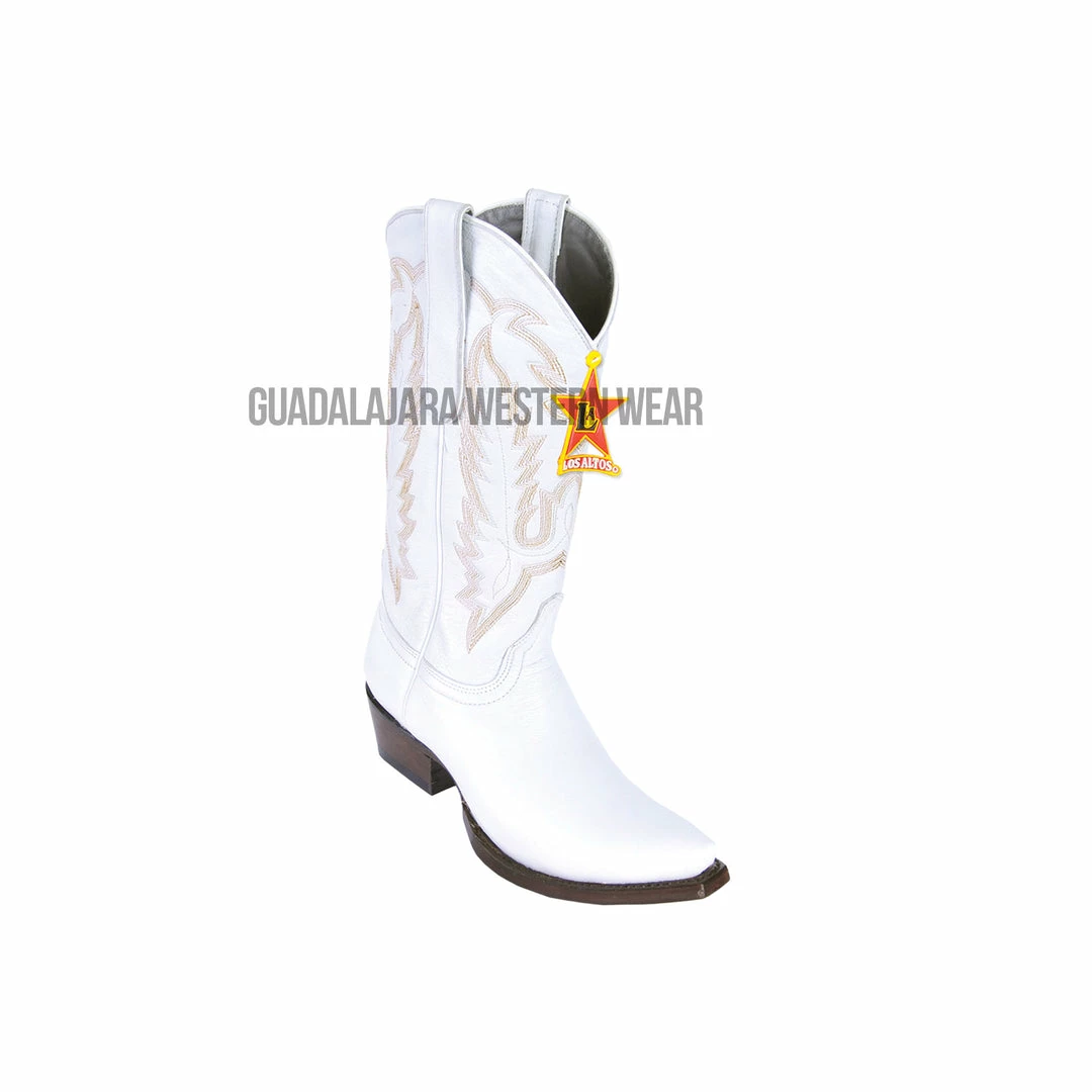 Guadalajara Western Wear Los Altos White Deer Women Snip Toe Western Boot 3 Guadalajara Western Wear Los Altos White Deer Women Snip Toe Western Boot