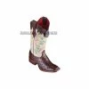 Guadalajara Western Wear Los Altos Brown Ostrich Wide Square Toe Women Western Boot 2 Guadalajara Western Wear Los Altos Brown Ostrich Wide Square Toe Women Western Boot
