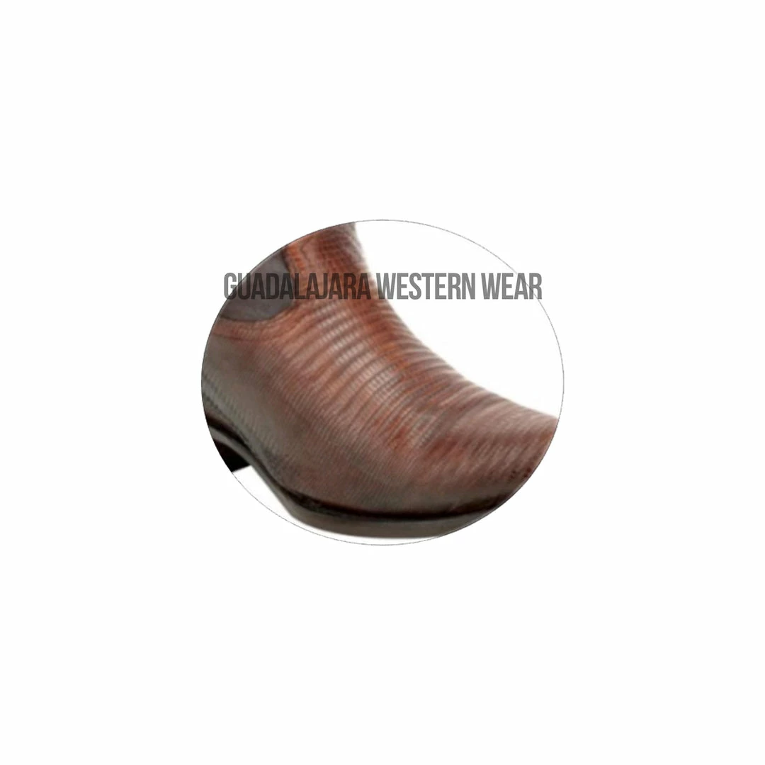 Guadalajara Western Wear Men Cuadra Antique Honey Lizard Semi Oval Toe Cowboy Boots 4 Guadalajara Western Wear Men Cuadra Antique Honey Lizard Semi Oval Toe Cowboy Boots
