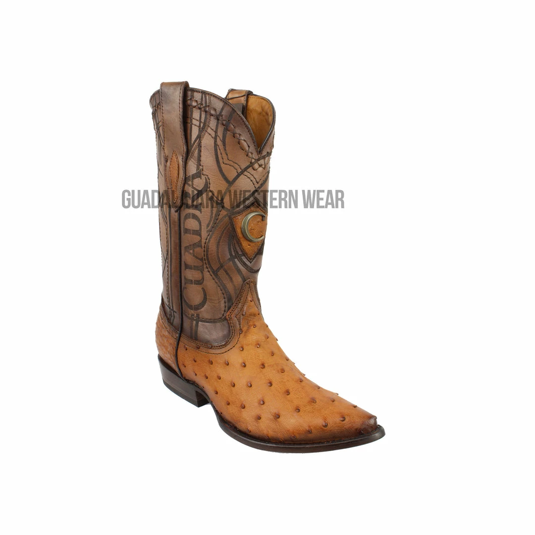 Guadalajara Western Wear Men Cuadra Ostrich Flame Honey J Toe Cowboy Boots 3 Guadalajara Western Wear Men Cuadra Ostrich Flame Honey J Toe Cowboy Boots