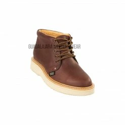 Guadalajara Western Wear Original Michel Boots Men's Lace Up Work Boot Brown Soft Toe