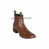 Guadalajara Western Wear Los Altos Brown Deer Wide Square Toe Botin Charro Men 1 Guadalajara Western Wear Los Altos Brown Deer Wide Square Toe Botin Charro Men