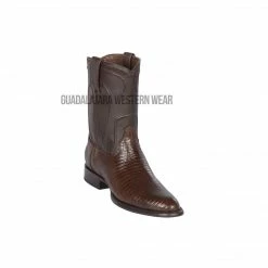 Guadalajara Western Wear Los Altos Brown Teju Roper Cowboy Boots Men