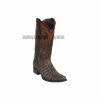 Guadalajara Western Wear Los Altos Sanded Brown Caiman Belly European Square Toe Cowboy Boots Men 1 Guadalajara Western Wear Los Altos Sanded Brown Caiman Belly European Square Toe Cowboy Boots Men