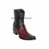 Guadalajara Western Wear Los Altos Faded Burgundy Ostrich Leg European Square Toe Ankle Boot 1 Guadalajara Western Wear Los Altos Faded Burgundy Ostrich Leg European Square Toe Ankle Boot