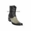 Guadalajara Western Wear Los Altos Faded Gray Teju European Square Toe Ankle Boot Men 1 Guadalajara Western Wear Los Altos Faded Gray Teju European Square Toe Ankle Boot Men