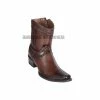 Guadalajara Western Wear Los Altos Walnut Rage European Square Toe Ankle Boot Men