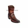 Guadalajara Western Wear Men Los Altos Faded Brown Caiman Belly & Deer European Square Toe Ankle Boot 1 Guadalajara Western Wear Men Los Altos Faded Brown Caiman Belly & Deer European Square Toe Ankle Boot