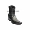 Guadalajara Western Wear Los Altos Faded Gray Ostrich & Deer European Square Toe Ankle Boot Men 1 Guadalajara Western Wear Los Altos Faded Gray Ostrich & Deer European Square Toe Ankle Boot Men