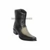Guadalajara Western Wear Los Altos Faded Gray Teju & Deer European Square Toe Ankle Boot Men 2 Guadalajara Western Wear Los Altos Faded Gray Teju & Deer European Square Toe Ankle Boot Men