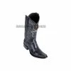 Guadalajara Western Wear Los Altos Black Ring Lizard European Square Toe Cowboy Boots 2 Guadalajara Western Wear Los Altos Black Ring Lizard European Square Toe Cowboy Boots