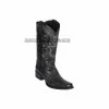 Guadalajara Western Wear Los Altos Black Ostrich Belly European Square Toe Cowboy Boots Men 1 Guadalajara Western Wear Los Altos Black Ostrich Belly European Square Toe Cowboy Boots Men