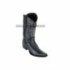 Guadalajara Western Wear Los Altos Black Grisly European Square Toe Cowboy Boots Men