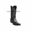 Guadalajara Western Wear Los Altos Faded Gray Caiman Belly & Deer European Square Toe Cowboy Boots 2 Guadalajara Western Wear Los Altos Faded Gray Caiman Belly & Deer European Square Toe Cowboy Boots