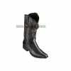 Guadalajara Western Wear Men Los Altos Black Rowstone Stingray & Deer European Square Toe Cowboy Boots 2 Guadalajara Western Wear Men Los Altos Black Rowstone Stingray & Deer European Square Toe Cowboy Boots