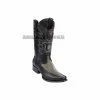 Guadalajara Western Wear Los Altos Faded Gray Teju & Deer European Square Toe Cowboy Boots 2 Guadalajara Western Wear Los Altos Faded Gray Teju & Deer European Square Toe Cowboy Boots
