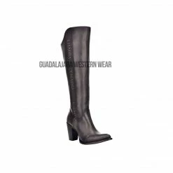 Guadalajara Western Wear Women Cuadra Bovine Leather Tokyo Grey Tall Boot