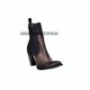 Guadalajara Western Wear Women Cuadra Bovine Leather Toyo Grey Ankle Boot