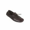 Cuadra Vestigium Black Cherry Ostrich Leg Loafers Men