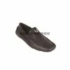 Cuadra Vestigium Black Grasso Ostrich Leg Loafers Men