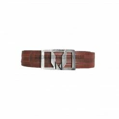 Guadalajara Western Wear Vestigium Walnut Suede Leather Casual Belt Men